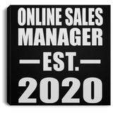 Online Sales Manager Established EST. 2020 - Canvas Square