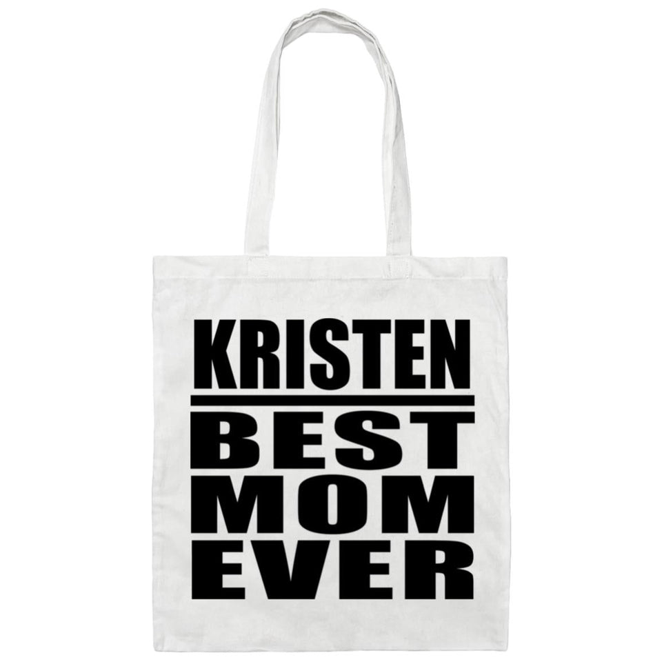 Kristen Best Mom Ever - Tote Bag White