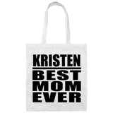 Kristen Best Mom Ever - Tote Bag White