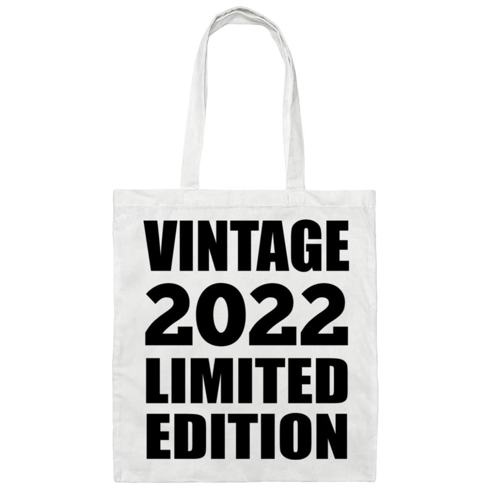 2nd Birthday Vintage 2022 Limited Edition - Tote Bag White