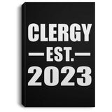 Clergy Established EST. 2023 - Canvas Portrait