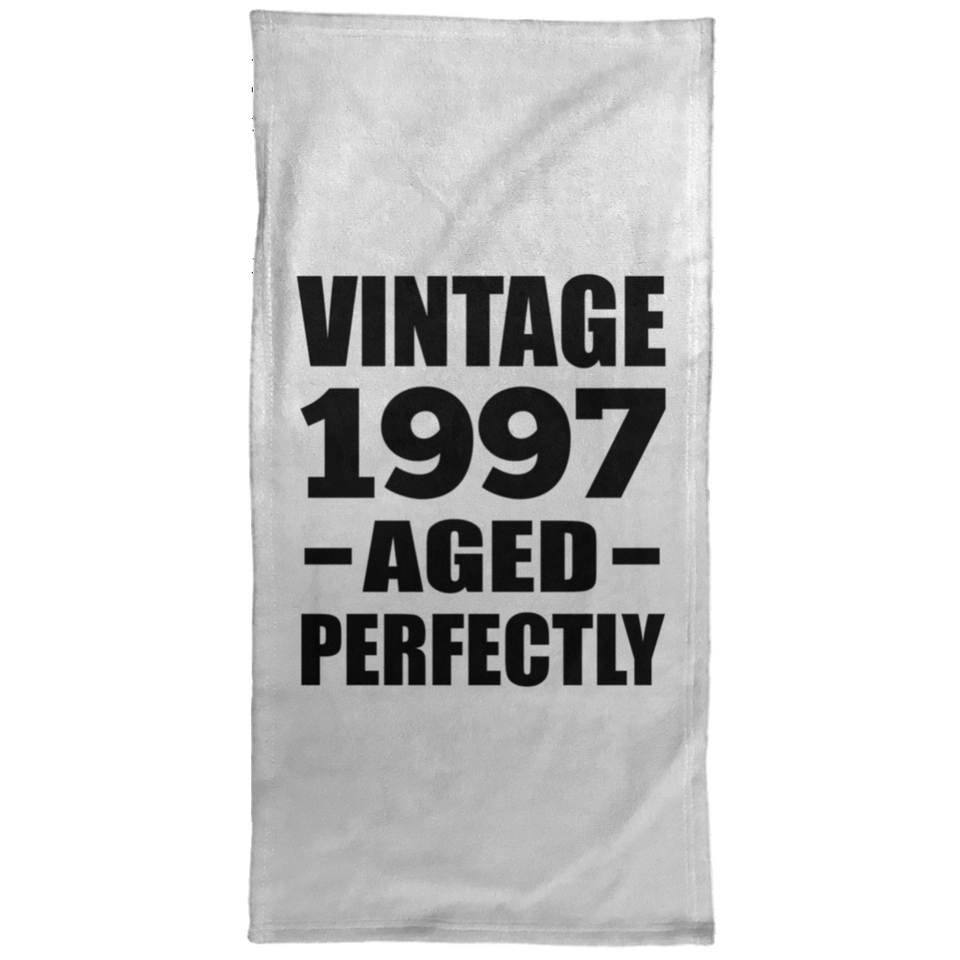 27th Birthday Vintage 1997 Aged Perfectly - Hand Towel