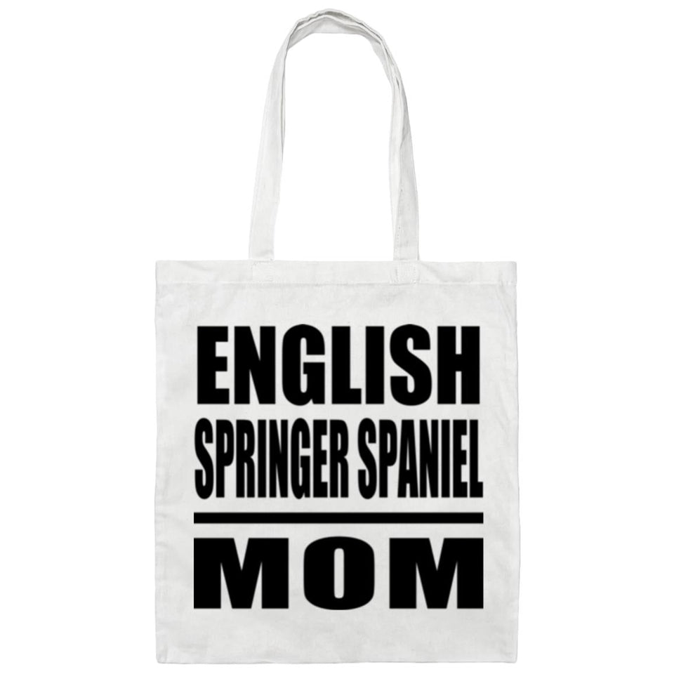 English Springer Spaniel Mom - Tote Bag White