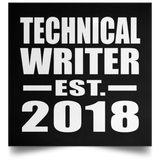 Technical Writer Established EST. 2018 - Poster Square