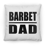 Barbet Dad - Throw Pillow