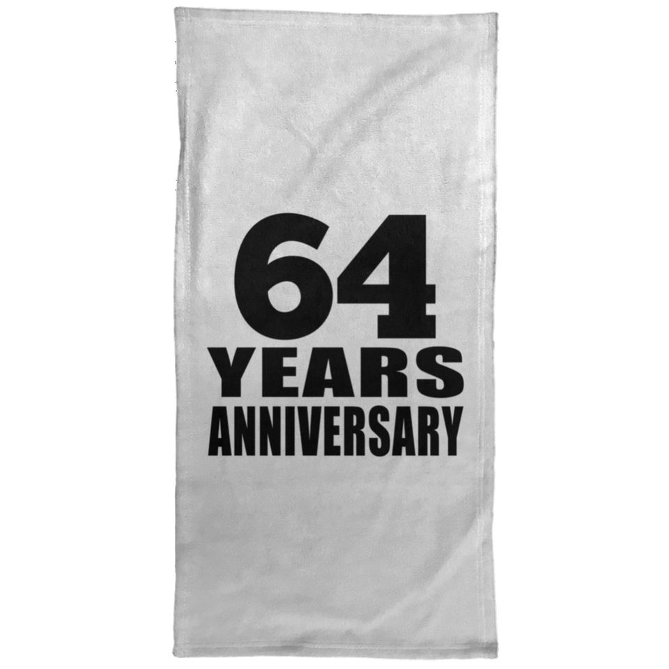 64th Anniversary 64 Years Anniversary - Hand Towel