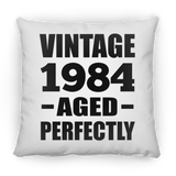 40th Birthday Vintage 1984 Aged Perfectly - Throw Pillow