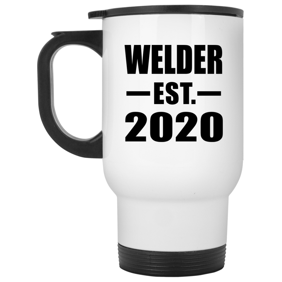 Welder Established EST. 2020 - White Travel Mug