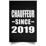 Chauffeur Since 2019 - Poster Portrait
