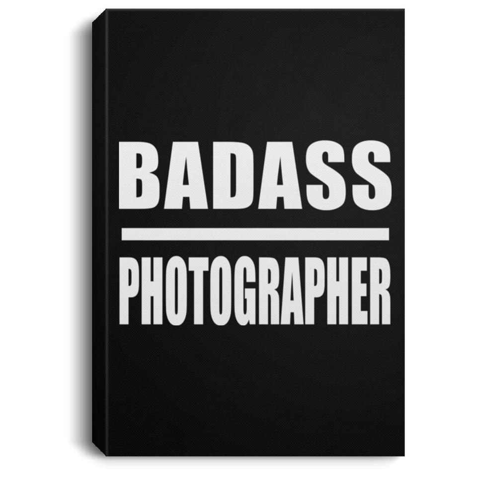 Badass Photographer - Canvas Portrait