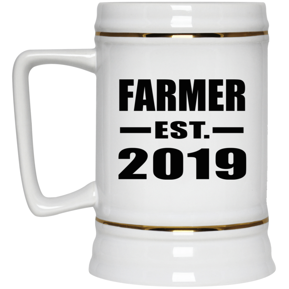 Farmer Established EST. 2019 - Beer Stein