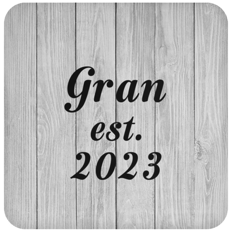 Gran Established Est. 2023 - Drink Coaster F