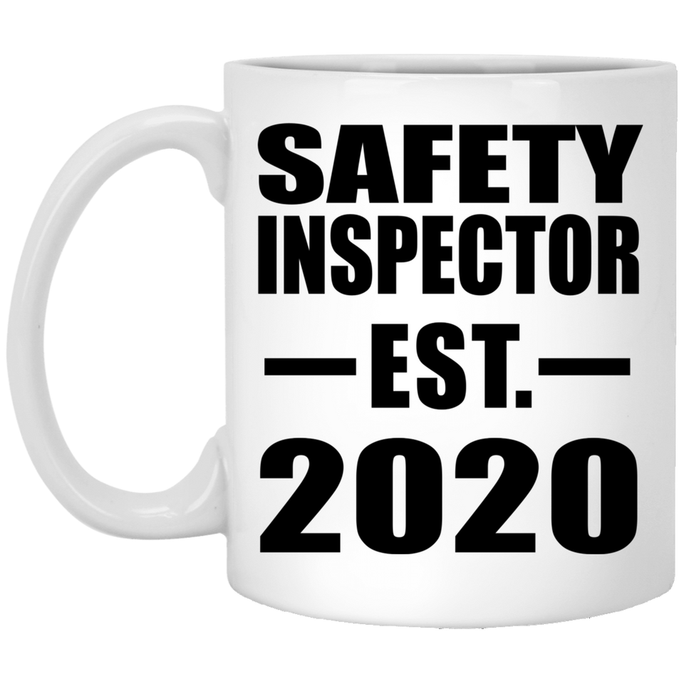 Safety Inspector Established EST. 2020 - 11oz Coffee Mug