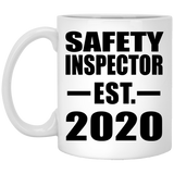 Safety Inspector Established EST. 2020 - 11oz Coffee Mug