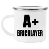 A+ Bricklayer - 12oz Camping Mug