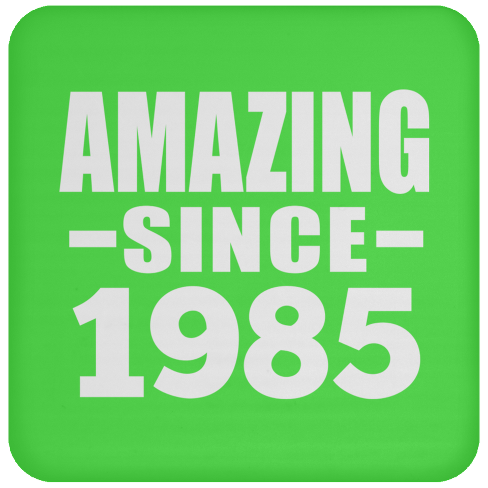 39th Birthday Amazing Since 1985 - Drink Coaster