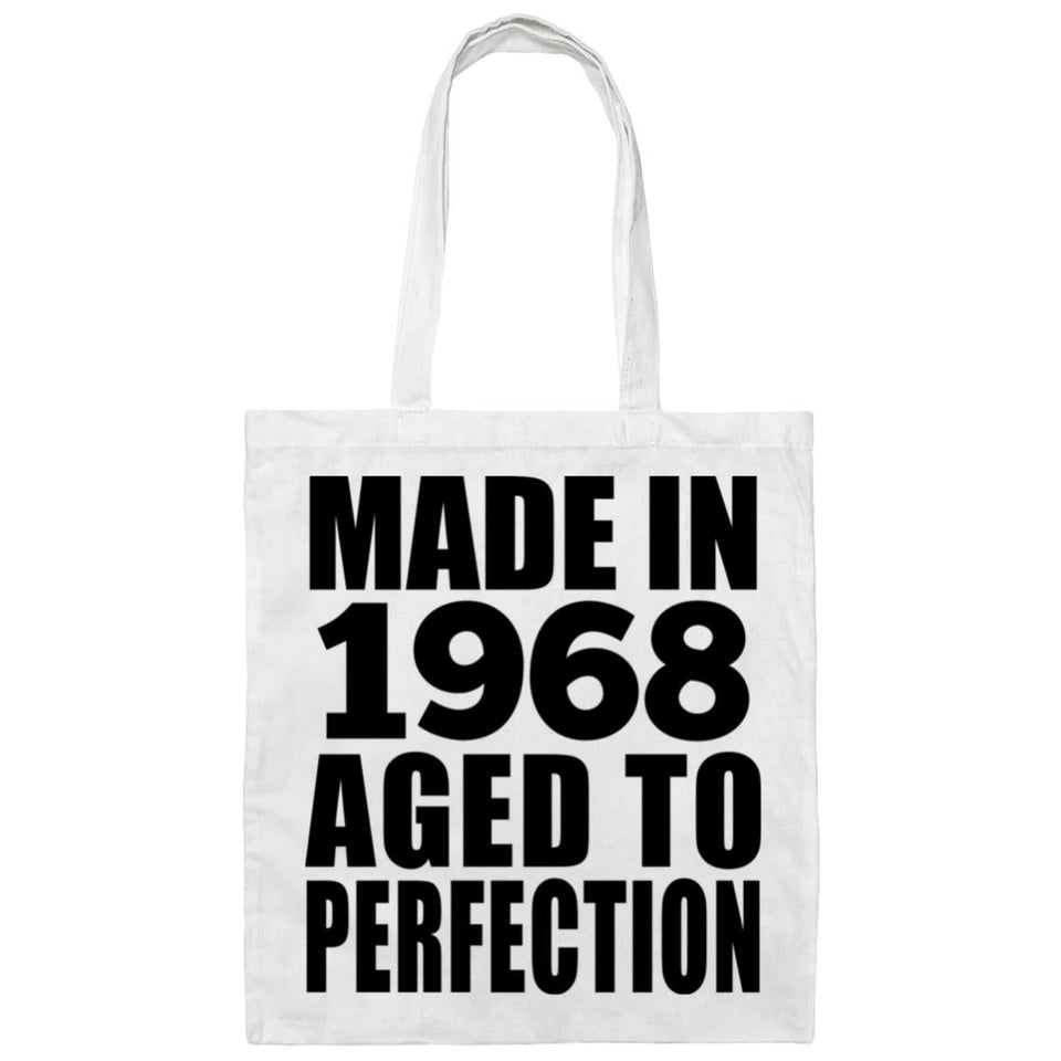 56th Birthday Made In 1968 Aged to Perfection - Tote Bag White
