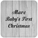 Marc Baby's First Christmas - Drink Coaster F