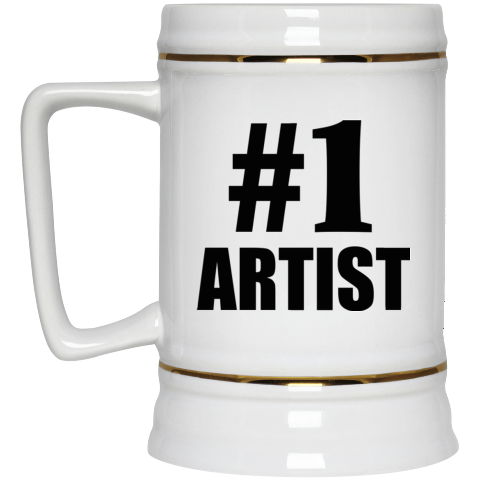 Number One #1 Artist - Beer Stein