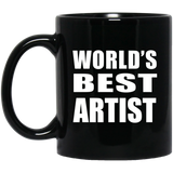 World's Best Artist - 11 Oz Coffee Mug Black
