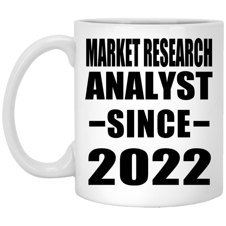 Market Research Analyst Since 2022 - 11oz Coffee Mug