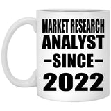Market Research Analyst Since 2022 - 11oz Coffee Mug
