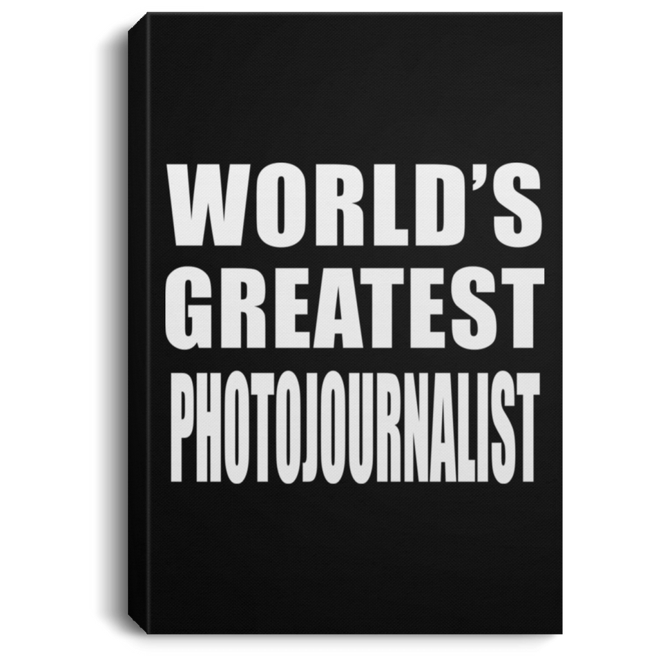 World's Greatest Photojournalist - Canvas Portrait
