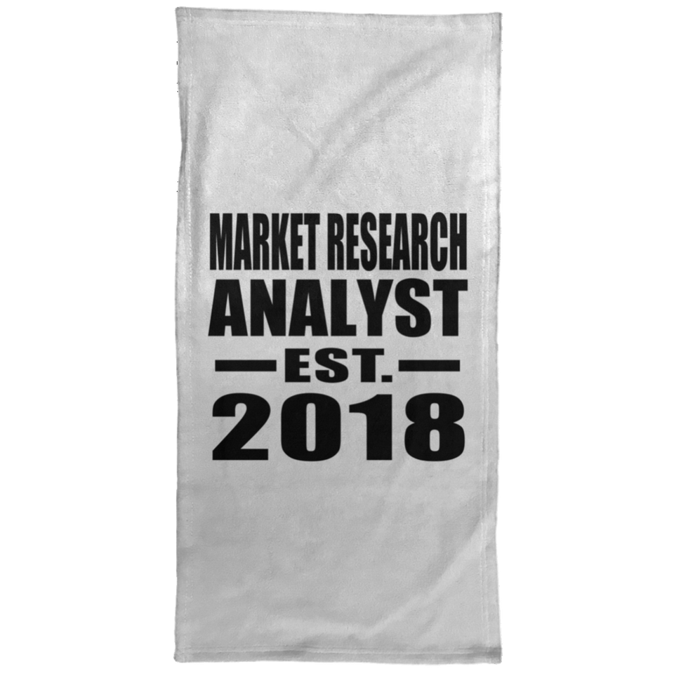 Market Research Analyst Established EST. 2018 - Hand Towel