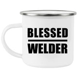 Blessed Welder - 12oz Camping Mug