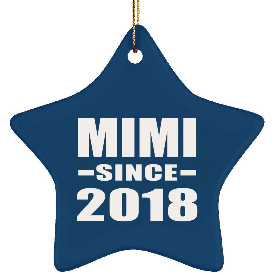 Mimi Since 2018 - Star Ornament