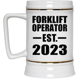 Forklift Operator Established EST. 2023 - Beer Stein