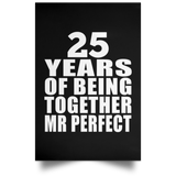 25th Anniversary 25 Years Of Being Mr Perfect - Poster Portrait