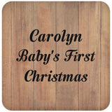Carolyn Baby's First Christmas - Drink Coaster C