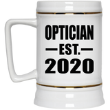 Optician Established EST. 2020 - Beer Stein