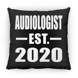 Audiologist Established EST. 2020 - Throw Pillow Black