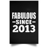 11th Birthday Fabulous Since 2013 - Poster Portrait