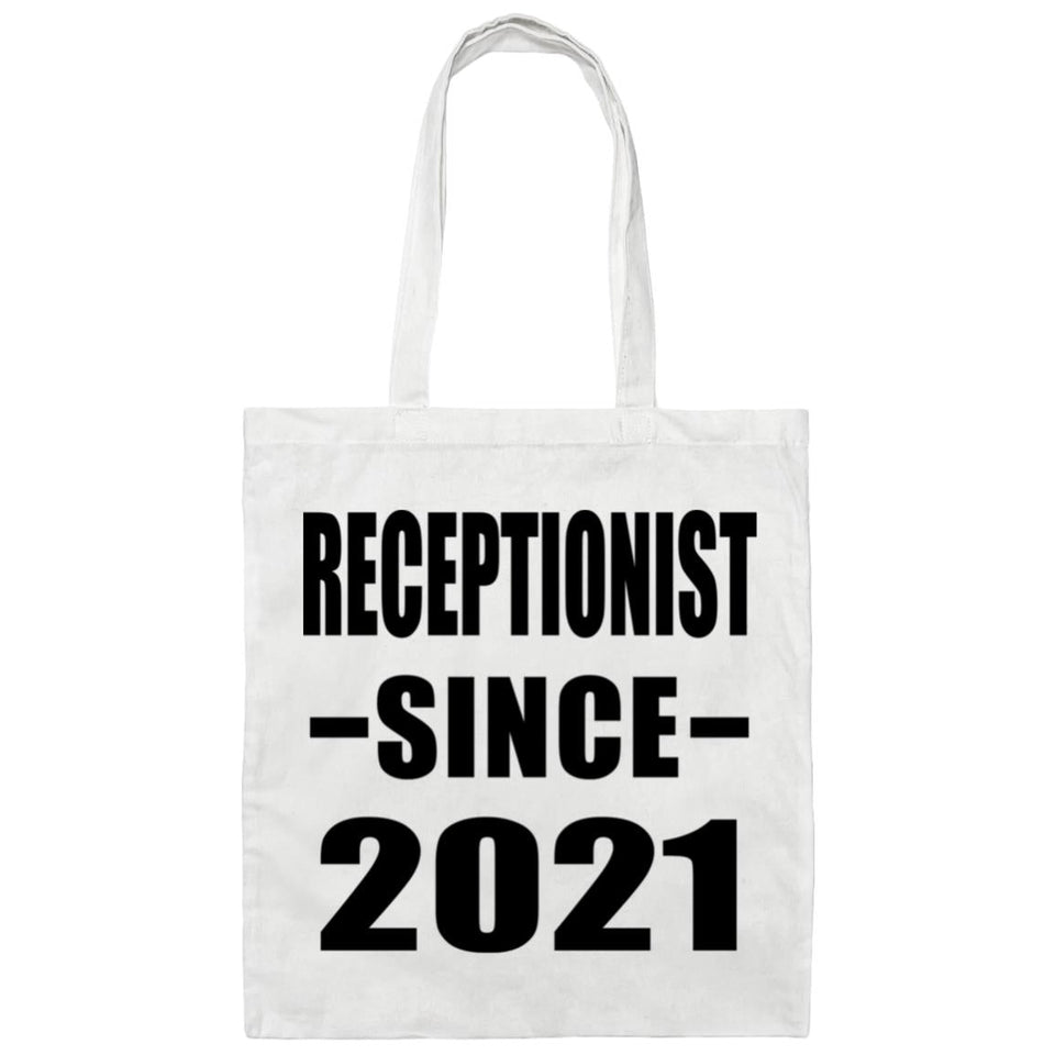 Receptionist Since 2021 - Tote Bag White