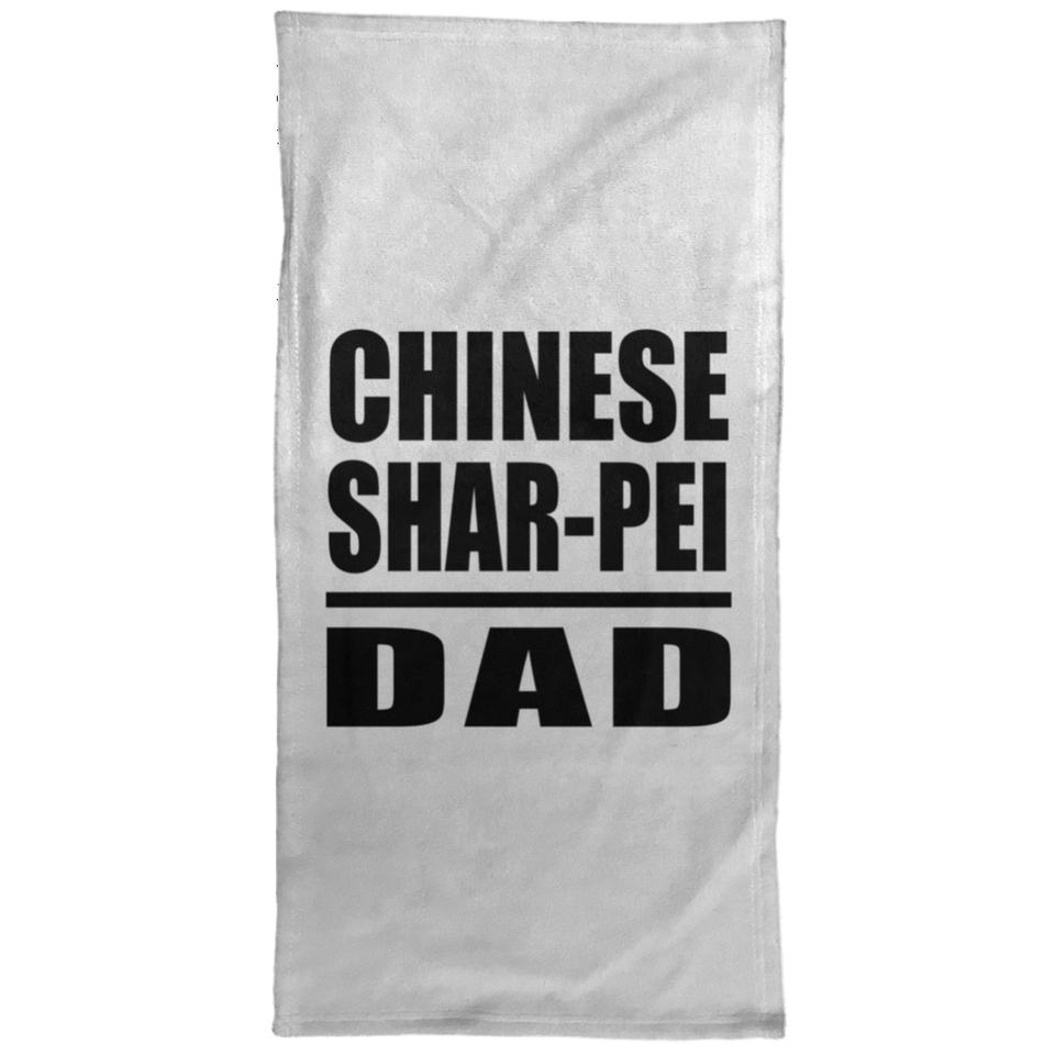 Chinese Shar-Pei Dad - Hand Towel