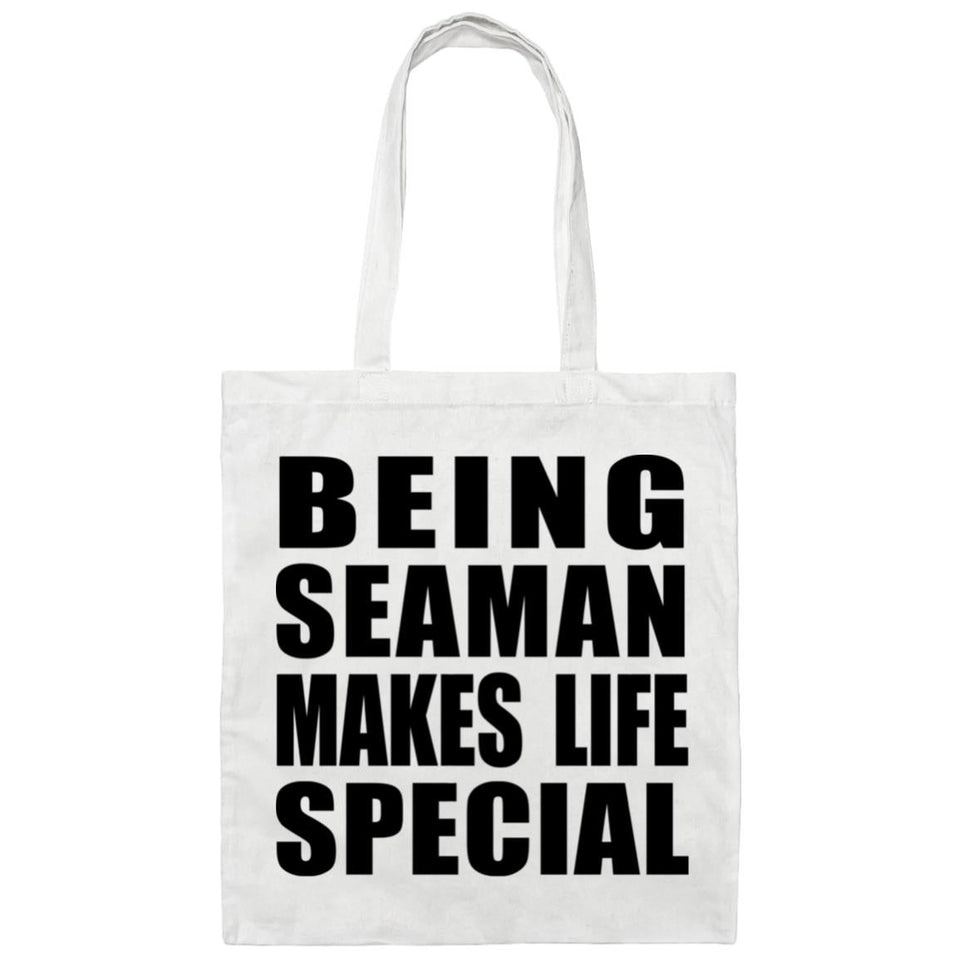 Being Seaman Makes Life Special - Tote Bag White