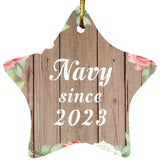 Navy Since 2023 - Star Ornament B