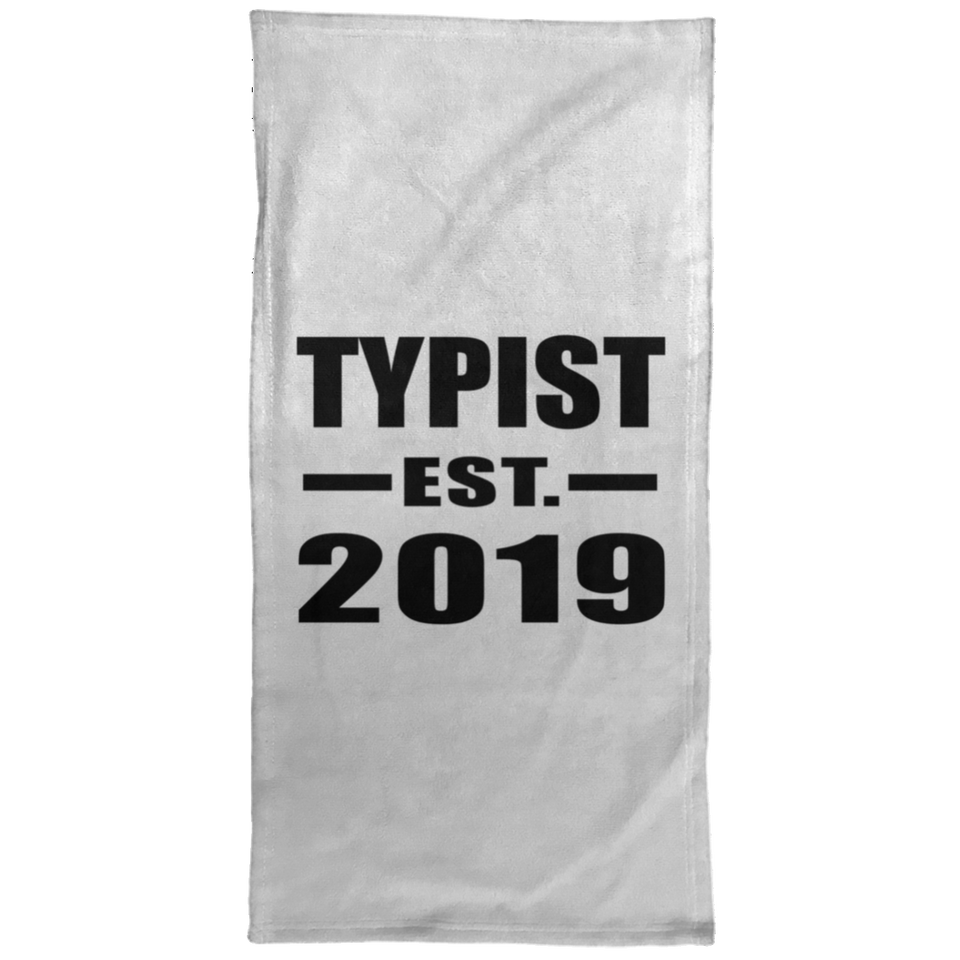 Typist Established EST. 2019 - Hand Towel