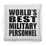 World's Best Military Personnel - Throw Pillow