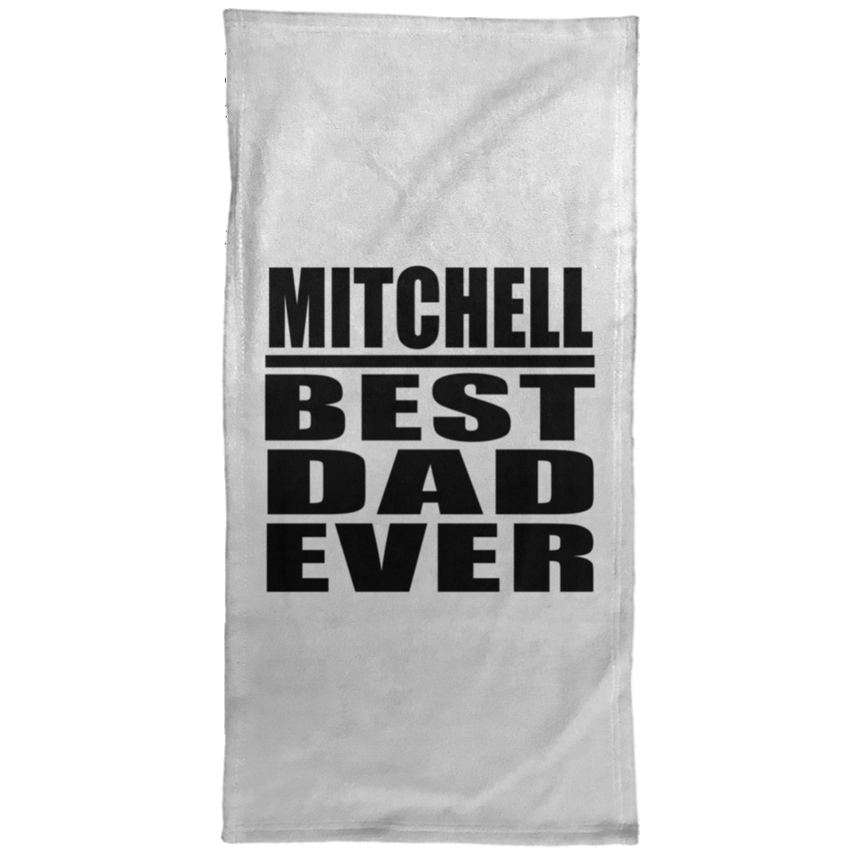 Mitchell Best Dad Ever - Hand Towel