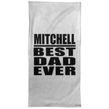 Mitchell Best Dad Ever - Hand Towel