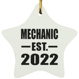 Mechanic Established EST. 2022 - Star Ornament