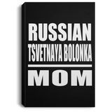 Russian Tsvetnaya Bolonka Mom - Canvas Portrait