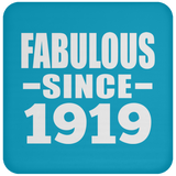 105th Birthday Fabulous Since 1919 - Drink Coaster