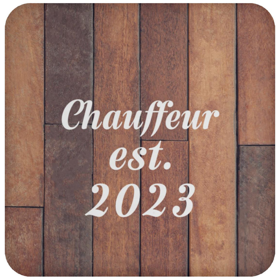 Chauffeur Established Est. 2023 - Drink Coaster E