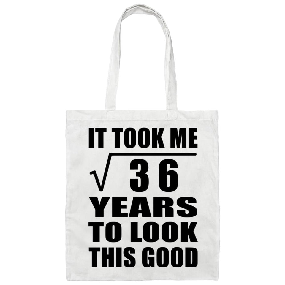 6th Birthday Took Square Root of 36 Years To Look Good - Tote Bag White