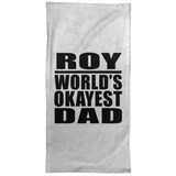 Roy World's Okayest Dad - Hand Towel